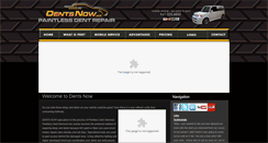 Desktop Screenshot of dentsnow.com
